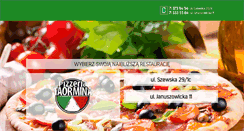 Desktop Screenshot of pizzeria-taormina.com