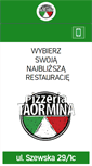 Mobile Screenshot of pizzeria-taormina.com